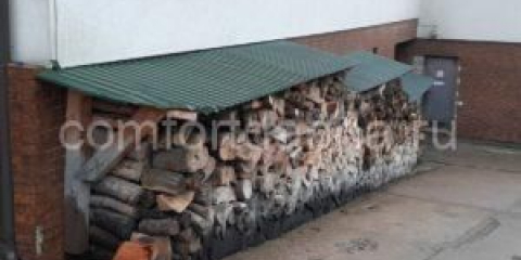 Как да направите навес за дърва за огрев в страната със собствените си ръце